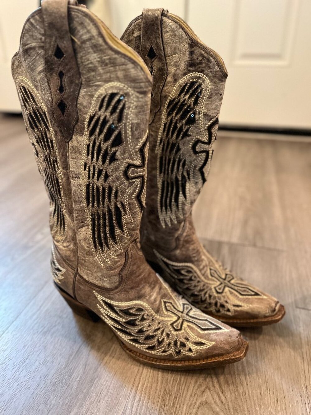 Corral Leather Cowgirl Boots